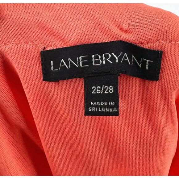 Lane Bryant Womens Embroidered Eyelet Peasant Dress 26/28 Mini Crochet Boho - Picture 6 of 10